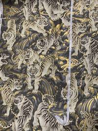 Tiger groß grau Tiger groß grau