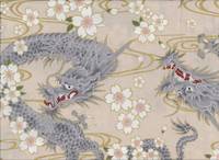 Hyakka Ryoran - Drache & Sakura creme Hyakka Ryoran - Drache & Sakura creme