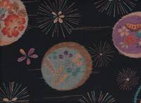 Blumen Temari schwarz Blumen Temari schwarz