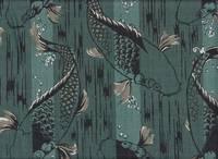 Koi groß grün Koi groß grün