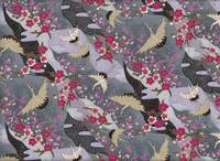 Kranich & Ume grau Kranich & Ume grau