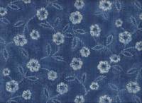 Flower Shibori hellblau Flower Shibori hellblau
