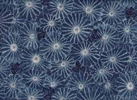 Kiku Shibori indigoblau Kiku Shibori indigoblau