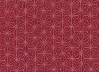 Asanoha groß rot Asanoha groß rot