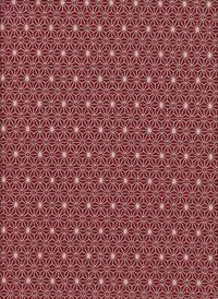 Asanoha rot/weiß Asanoha rot/weiß