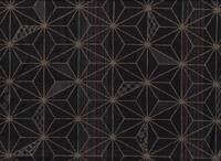 Asanoha groß schwarz Asanoha groß schwarz