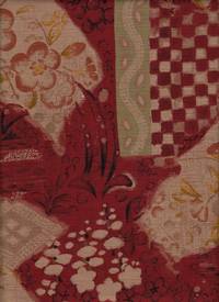 Blumen shibori rot Blumen shibori rot