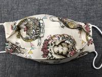 Gesichtsmaske Welle weiß - Happy Owl Gesichtsmaske Welle weiß - Happy Owl