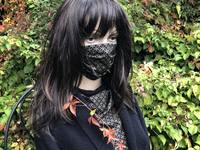 Gesichtsmaske Shippou Schwarz Gold Gesichtsmaske Shippou Schwarz Gold