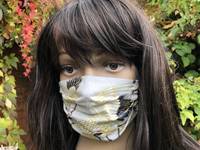 Gesichtsmaske Kranich Welle Grau Gesichtsmaske Kranich Welle Grau