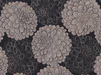 Chrysantheme schwarz Jacquard Chrysantheme schwarz Jacquard