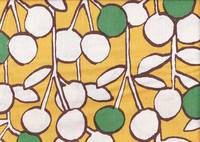 Wachstuch Cherry Tree yellow Wachstuch Cherry Tree yellow