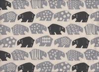 Wachstuch Eisbär creme Wachstuch Eisbär creme