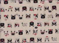 Wachstuch Hund natur Wachstuch Hund natur