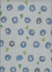 Wachstuch Schafe blau Wachstuch Schafe blau