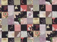 Wachstuch Katzen Patch orange Wachstuch Katzen Patch orange