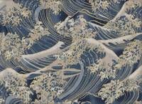 Wachstuch Wellen blau Wachstuch Wellen blau