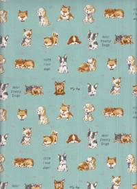 Wachstuch Pretty dogs mint Wachstuch Pretty dogs mint