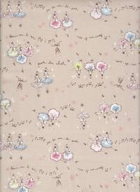 Wachstuch Ballerina Wachstuch Ballerina