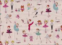 Wachstuch Ballerina natur Wachstuch Ballerina natur