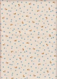 Wachstuch Biene blau Wachstuch Biene blau