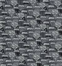 Wachstuch Retro Car gray Wachstuch Retro Car gray