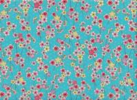 Wachstuch Sakura asanoha türkis Wachstuch Sakura asanoha türkis