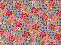 Wachstuch Sakura Okinawa gelb Wachstuch Sakura Okinawa gelb