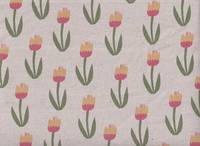 Wachstuch Tulpen natur Wachstuch Tulpen natur