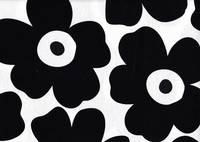 Wachstuch Poppy black Wachstuch Poppy black