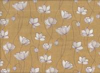 Wachstuch Blumen gelb Wachstuch Blumen gelb