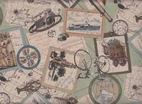 Wachstuch Travel lindgrün Wachstuch Travel lindgrün