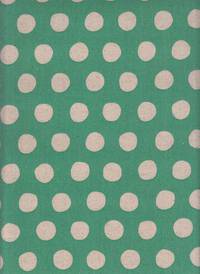 Reststück Wachstuch Natural dots seafoam 50cm Reststück Wachstuch Natural dots seafoam 50cm