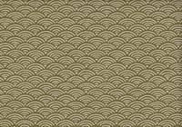 Wachstuch Seigaiha grün Wachstuch Seigaiha grün