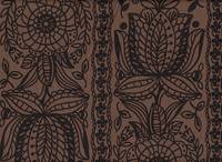 Wachstuch Blumen Ornamente 150 braun Wachstuch Blumen Ornamente 150 braun