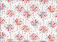 Wachstuch Hanabi weiß Wachstuch Hanabi weiß