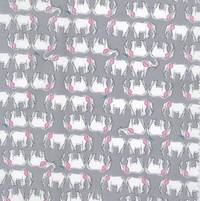 Wachstuch Elefanten klein grau Wachstuch Elefanten klein grau