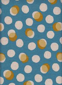 Wachstuch Shadow dots blue Wachstuch Shadow dots blue