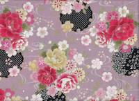 Wachstuch Hana Sayagata flieder Wachstuch Hana Sayagata flieder