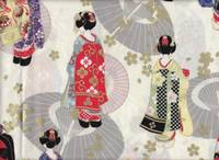 Wachstuch Maiko groß creme Wachstuch Maiko groß creme