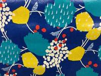 Wachstuch Echino Harvest blue Wachstuch Echino Harvest blue