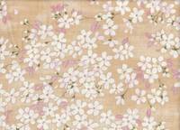 Wachstuch Sakura creme Wachstuch Sakura creme