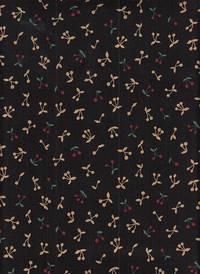 Wachstuch Kirschen klein schwarz Wachstuch Kirschen klein schwarz