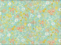 Wachstuch Blumenwiese mint Wachstuch Blumenwiese mint