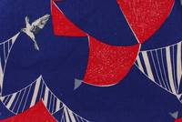 Wachstuch Echino Flag blau Wachstuch Echino Flag blau