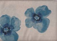 Wachstuch Japan blue - big flower nature Wachstuch Japan blue - big flower nature