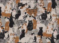 Wachstuch Katzen natur Wachstuch Katzen natur