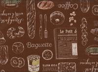 Wachstuch Coffee braun Wachstuch Coffee braun