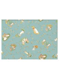 Wachstuch Kate Greenaway 3 - hellblau Wachstuch Kate Greenaway 3 - hellblau