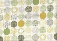 Wachstuch Nordic Round green Wachstuch Nordic Round green